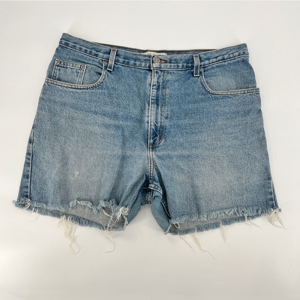 Falls Creek Authentic Relaxed Cut Off Jean Shorts Size 36 Men’s